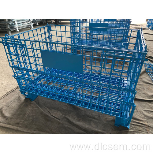 Mesh Container Secure Cage for Warehouse